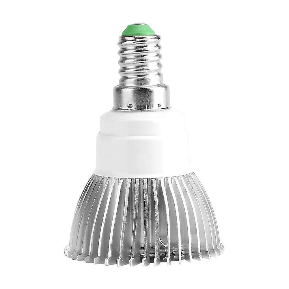 Full Spectrum 85-265V 18W 18 LED Grow Light Flower Plant Hydroponic Growth Bulb (E14)