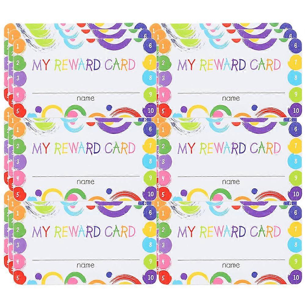 Reward Card Loyalty Cards for Classroom Teaching 750 Sheets