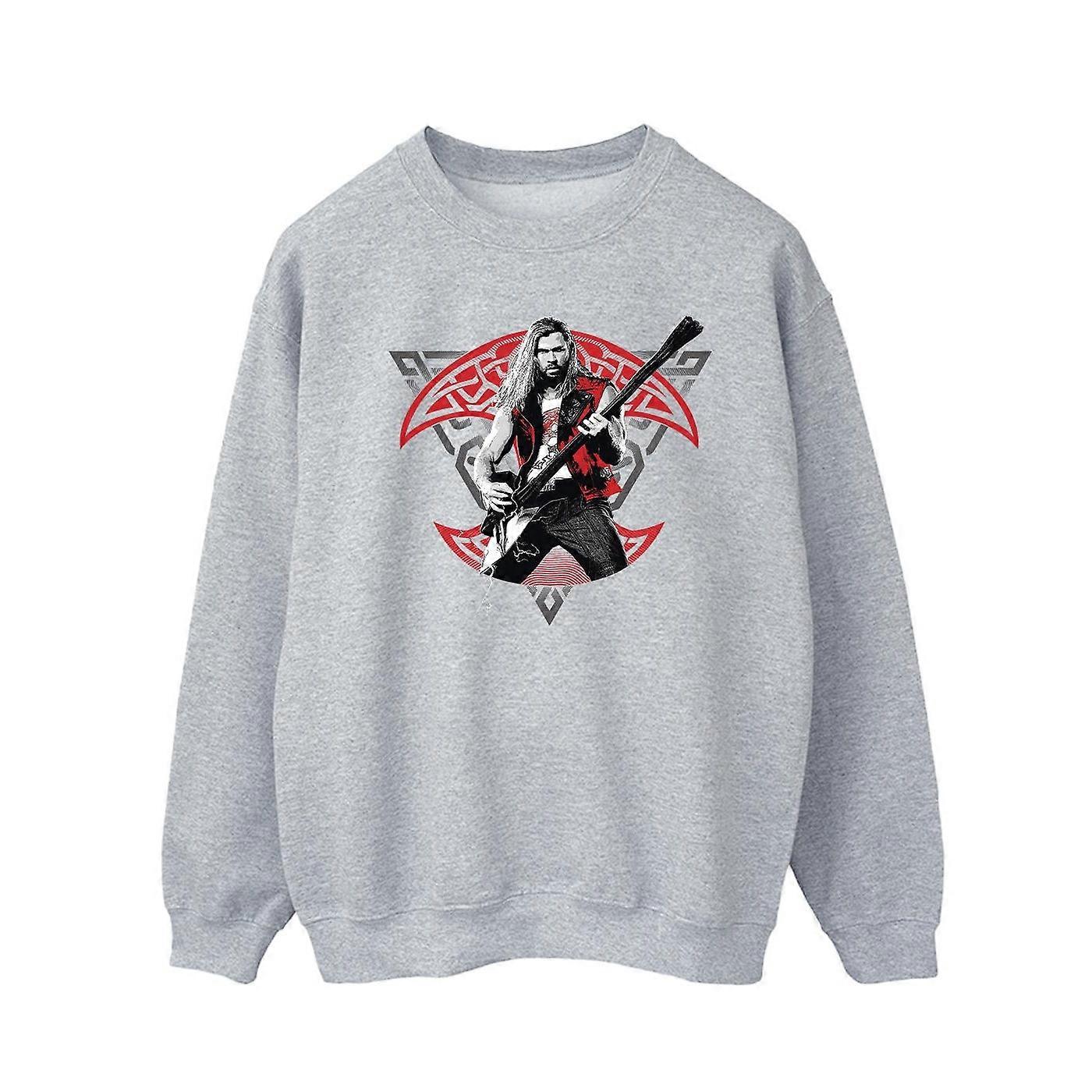 Marvel Herr Thor Kärlek Och Thunder Solo Gitarr Tröja