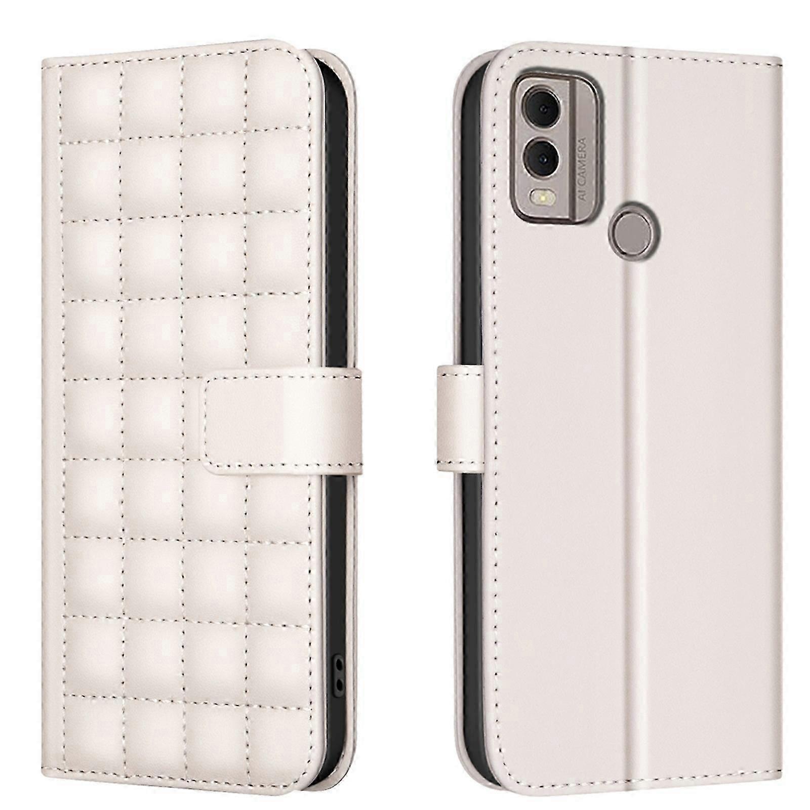 Square Texture Leather Phone Case