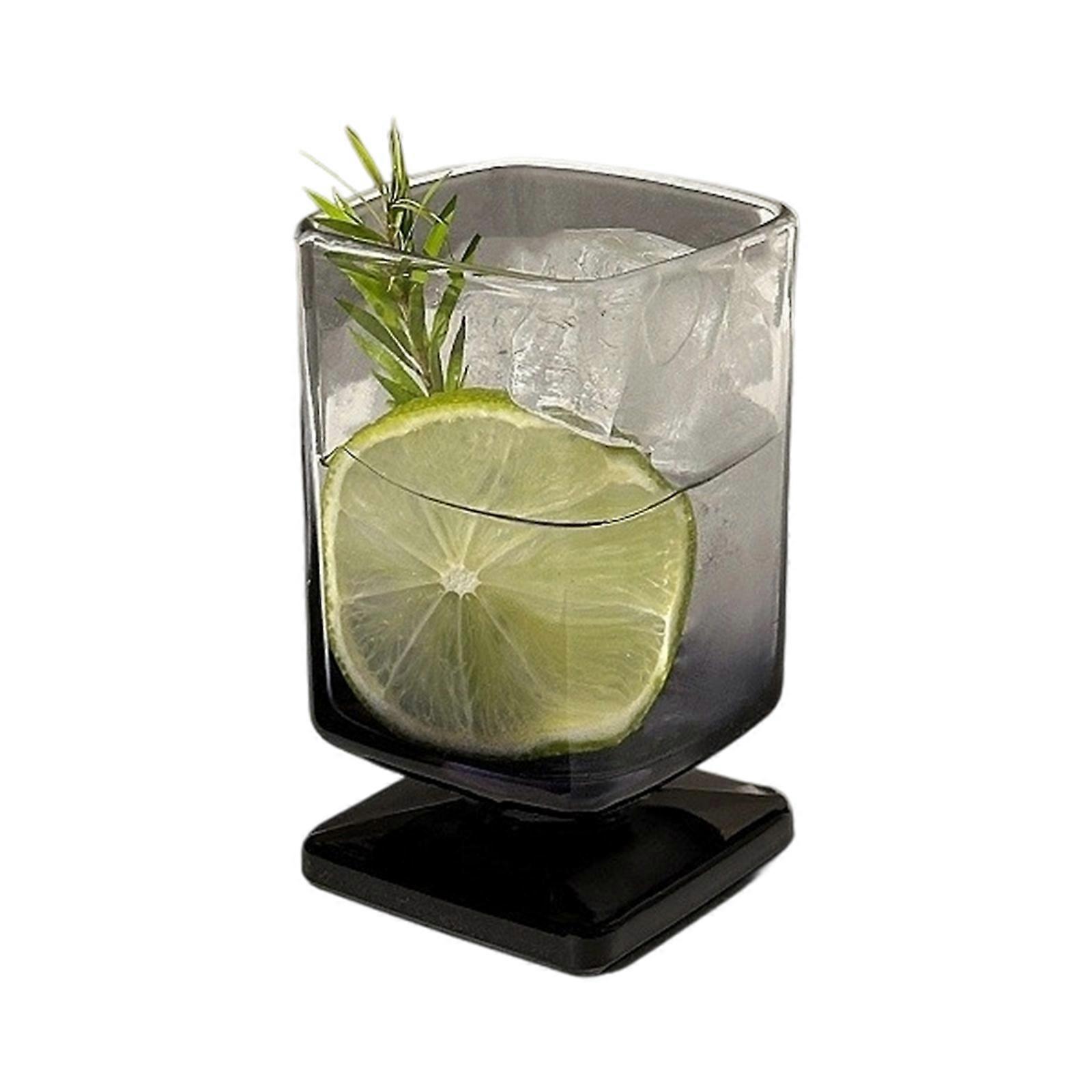 Bubble water cup, iced coffee cup  Black