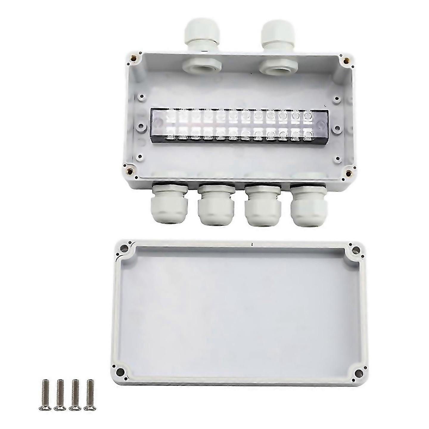 For Ip66 Waterproof Junction Box 2 In 4 Out Waterproof Electrical Box For Diameter 48 Mm