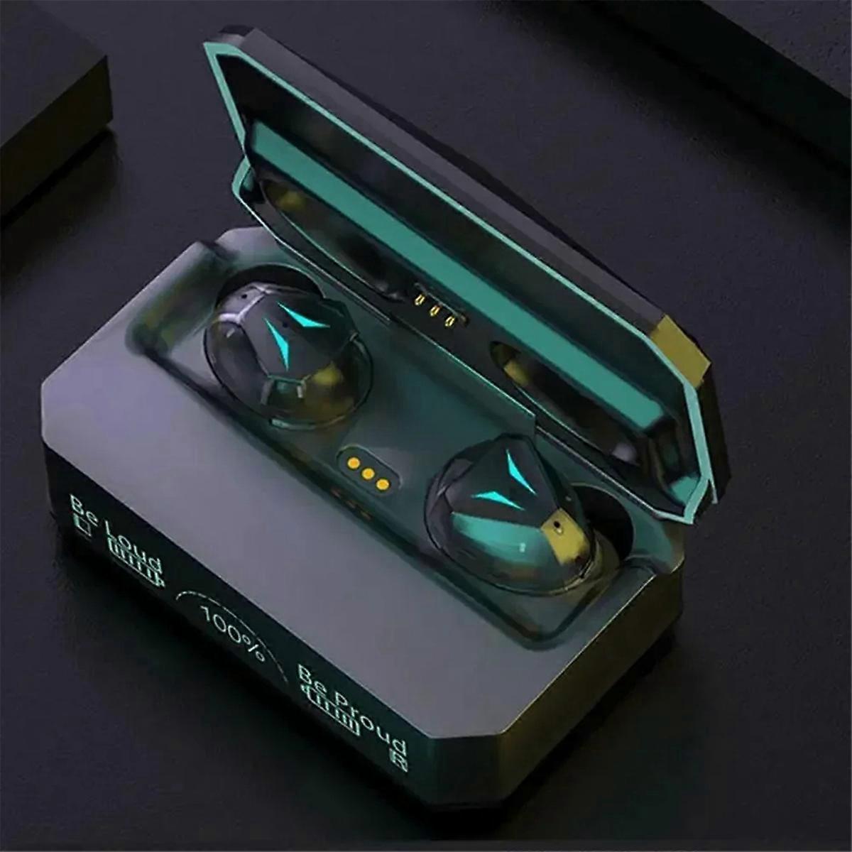 Wireless Bluetooth In-Ear Digital Display Breathing Lights Headset B