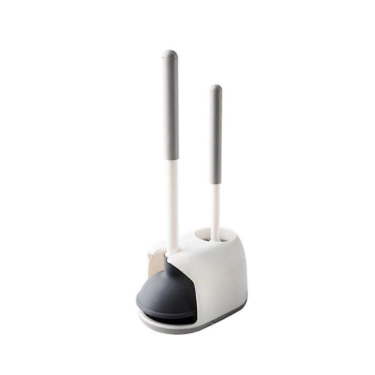 Toilet Plunger and Dish Brush Combination, Toilet Brush Set of 2