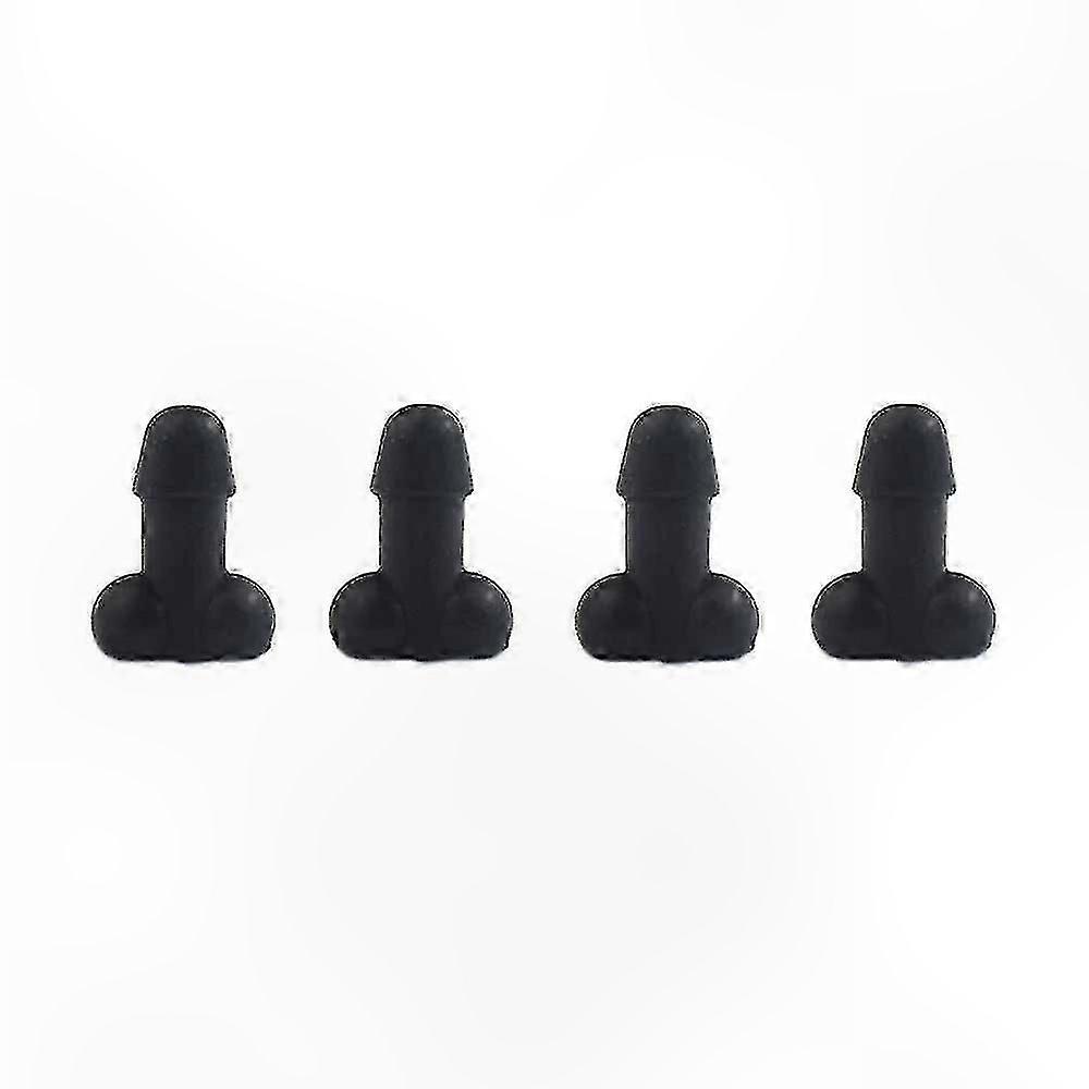 Glow-in-the-Dark Tire Valve Caps, 4-Pack Universal Prank Valve Stem Covers with Luminous Design for Tires