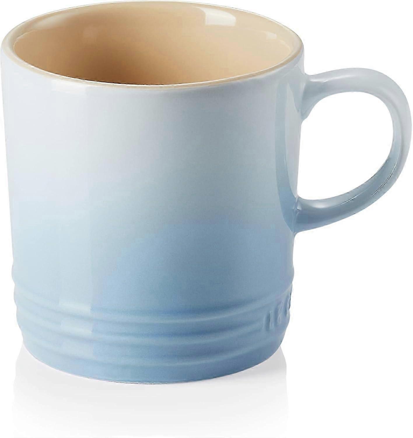 Stoneware Coffee Mug, 350 ml, Coastal Blue.