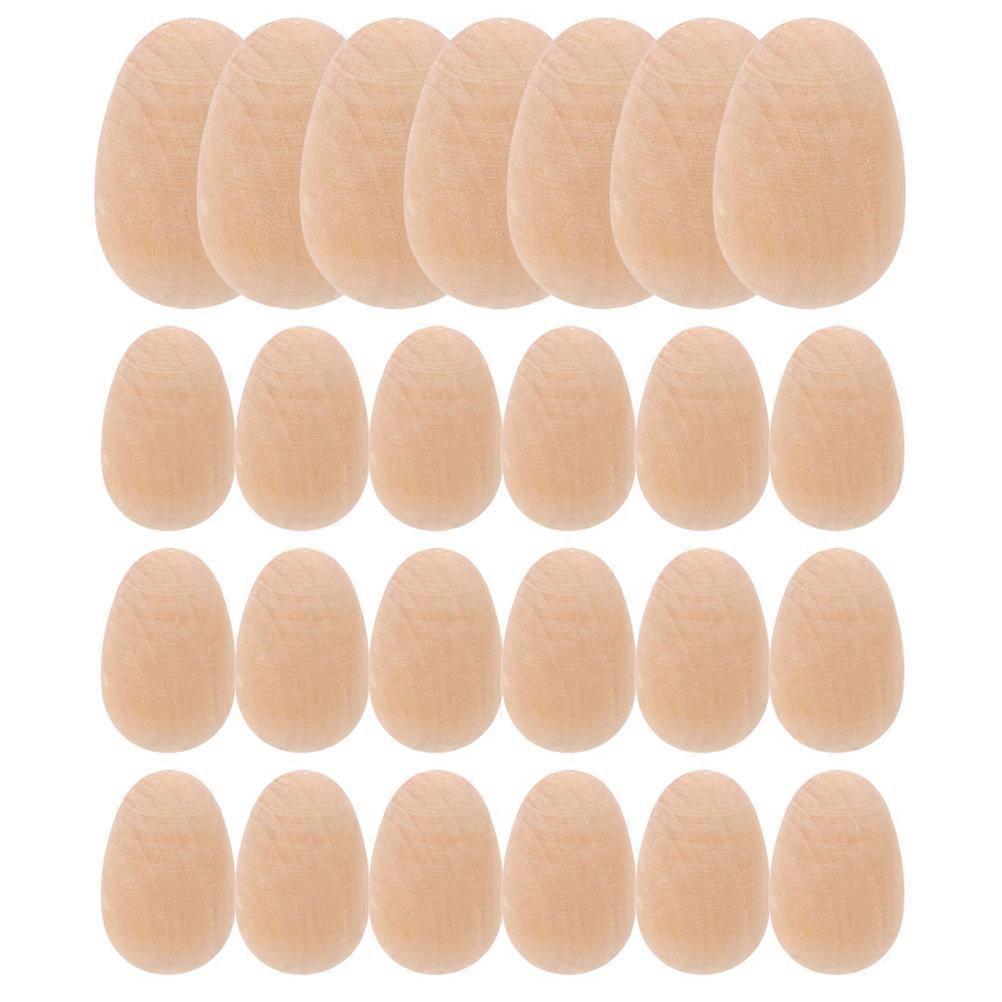Easter Eggs Wooden Eggs for Crafts with 280Pcs for Decoration