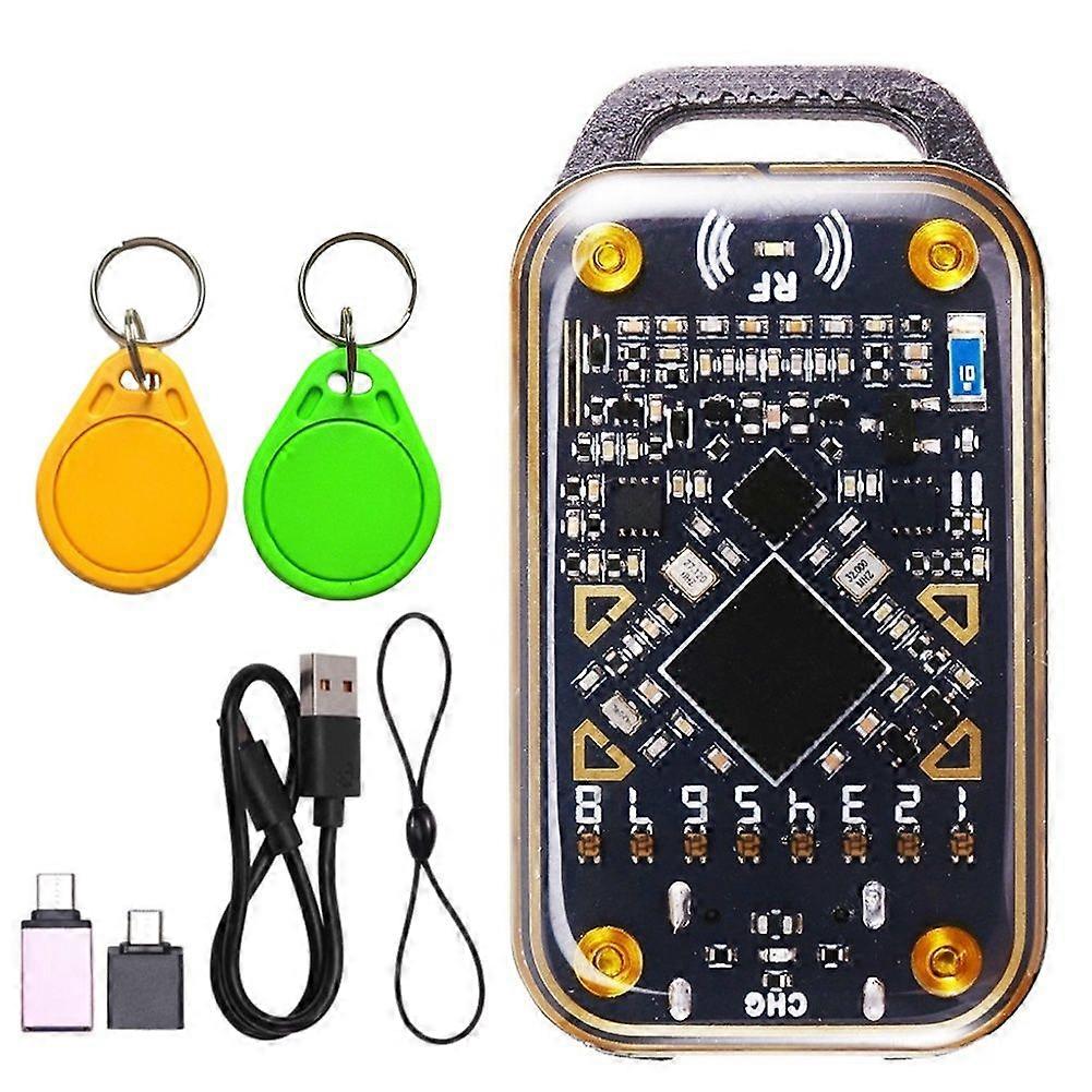 Chameleon Ultra RFID Smart Chip Reader+2XCUID Keychain Smart Card Emulator NFC Duplicator 125K 13.56M ID IC Card Decode