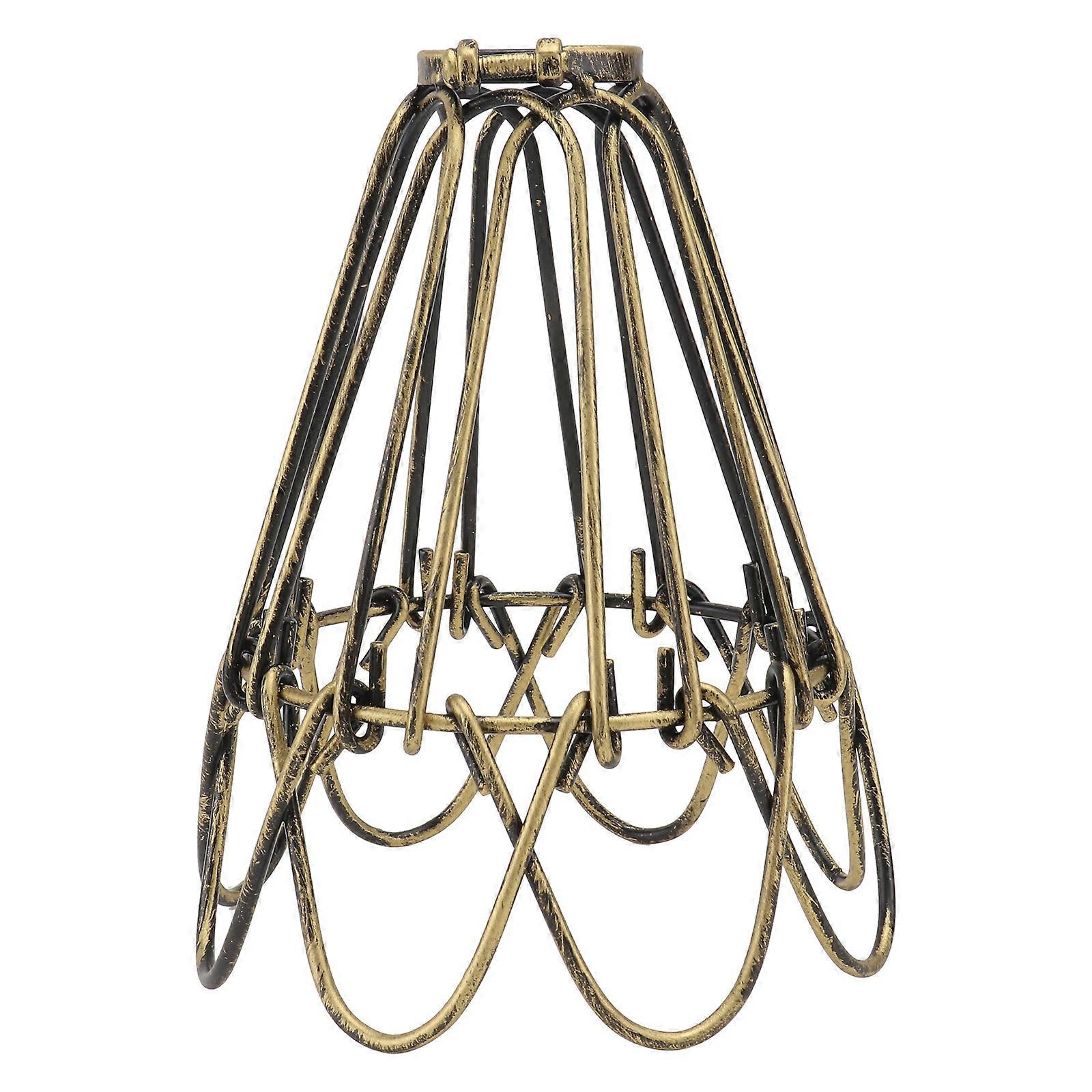 Light Adornment Retro Lampshade for Home 2Pcs Durable Iron Material