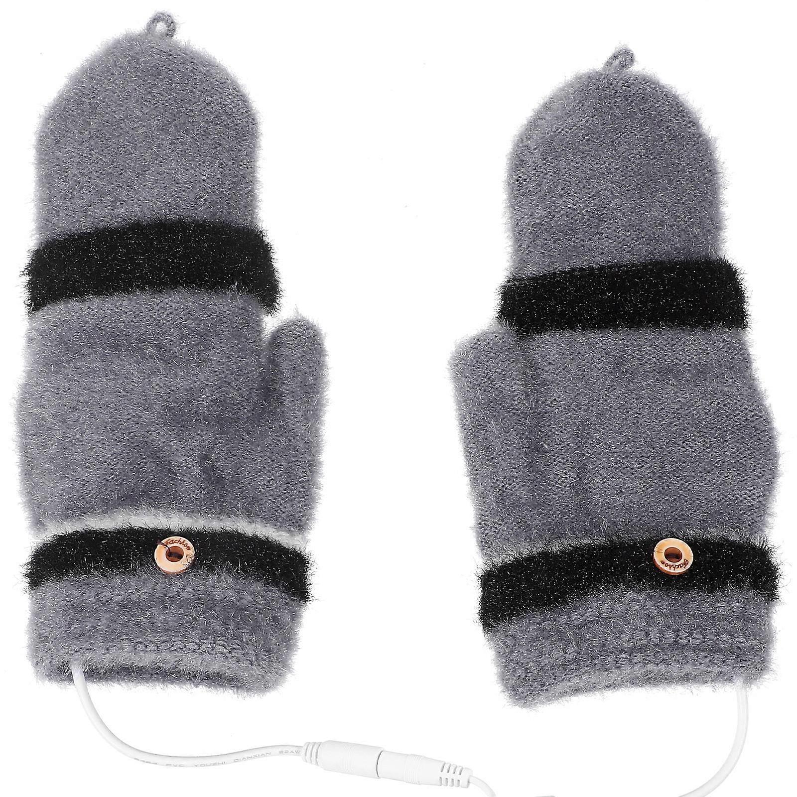 USB Heated Gloves Thermal Gloves for Protection Use 3Pairs
