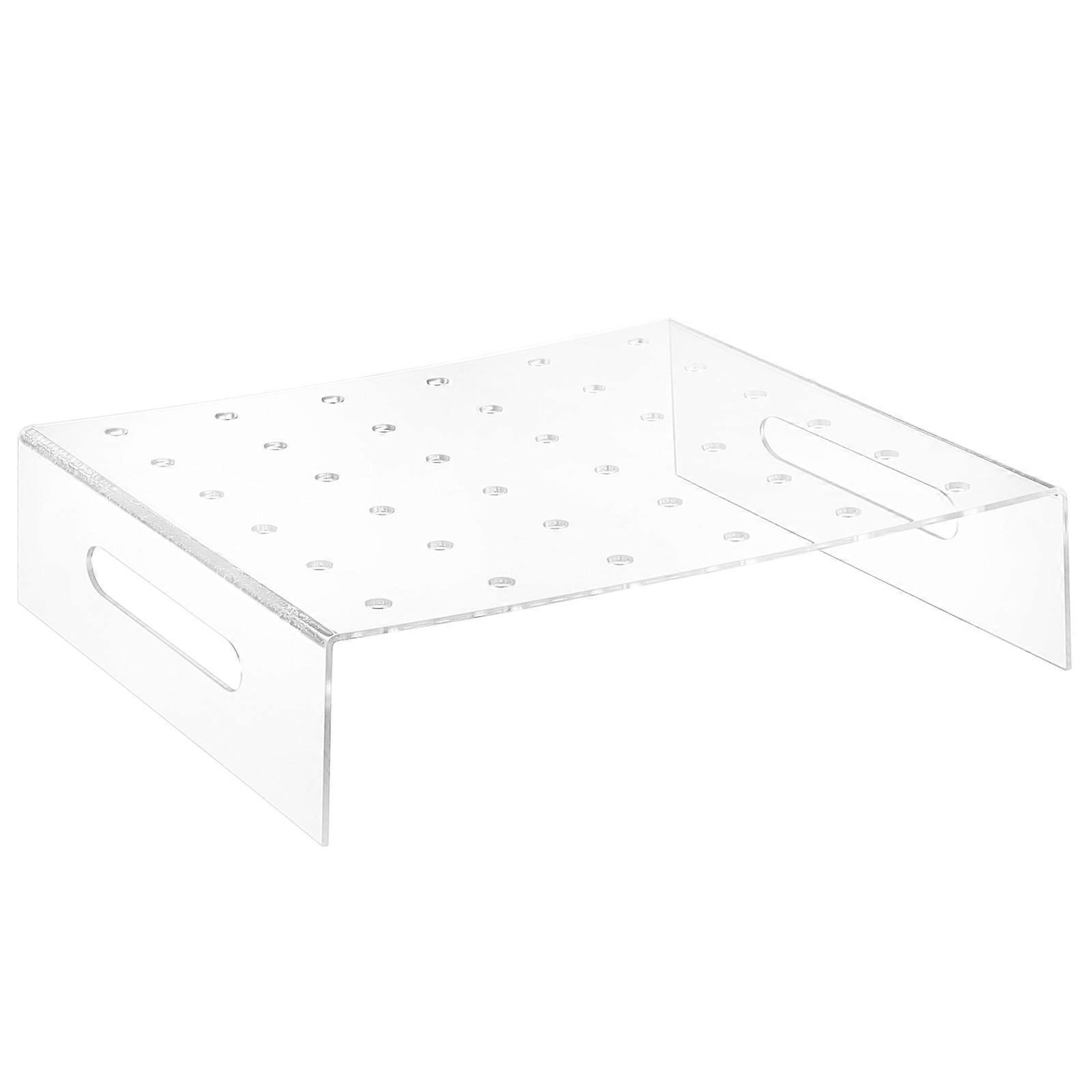 1Pc Cake Spacer Stand For Friends Gathering 36 Holes Transparent Design