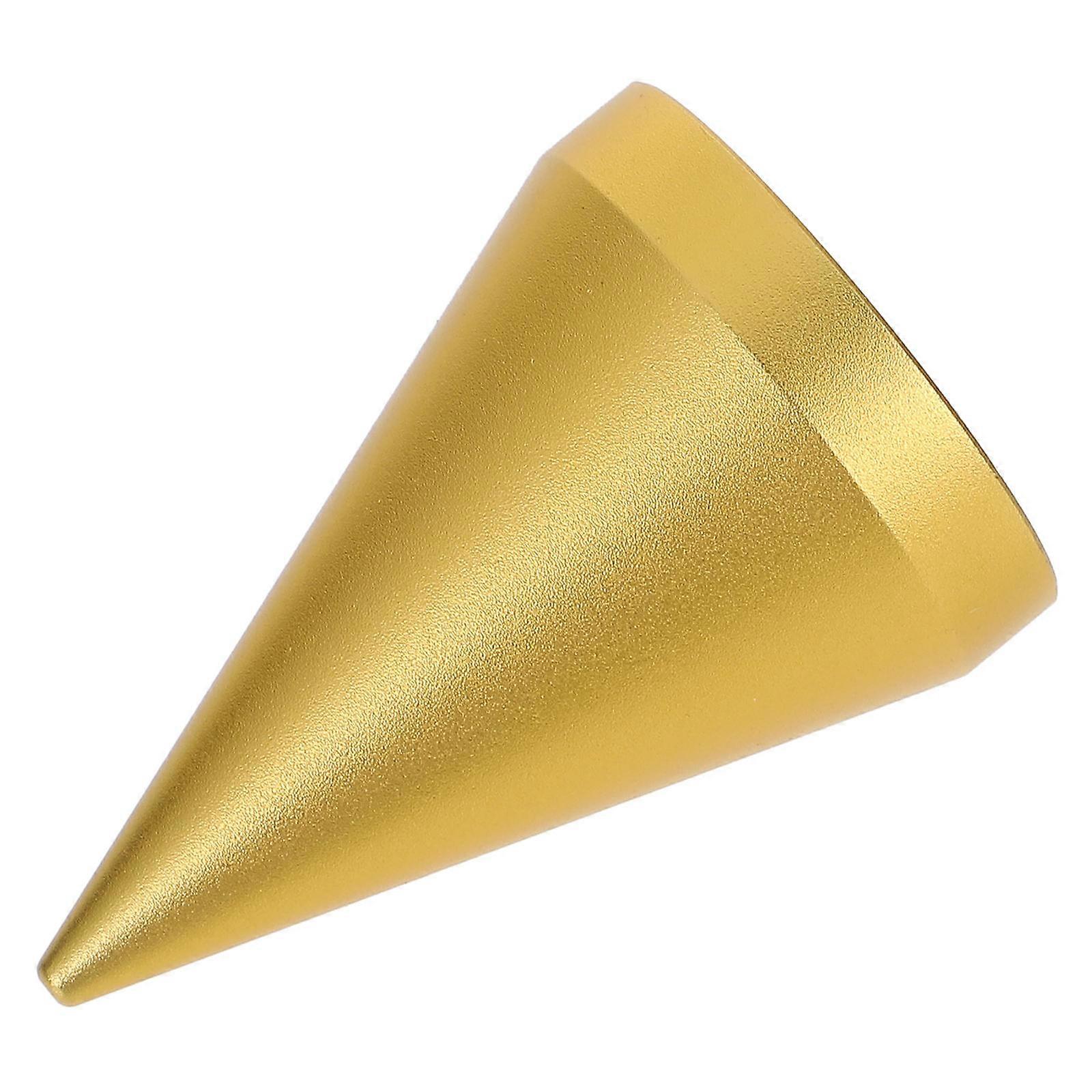 Necklace Holder For Store And Home Use In Golden Cone Shape 4.50X3.00X3.00CM Stylish Appearance 1Pcs