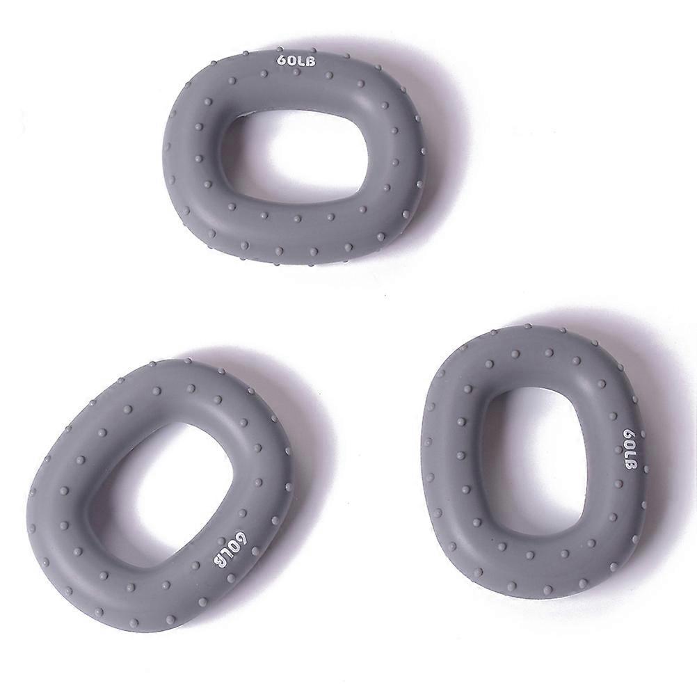 Finger Strength Training Tool Forearm Exerciser Hand Workout Squeezer Silicone 8x6.5cm 1Pack