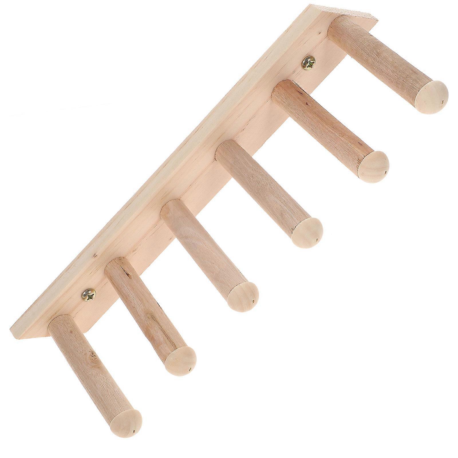 Cat Shelf for Wall Wooden Cat Platform Provides Climbing 5Pcs Set