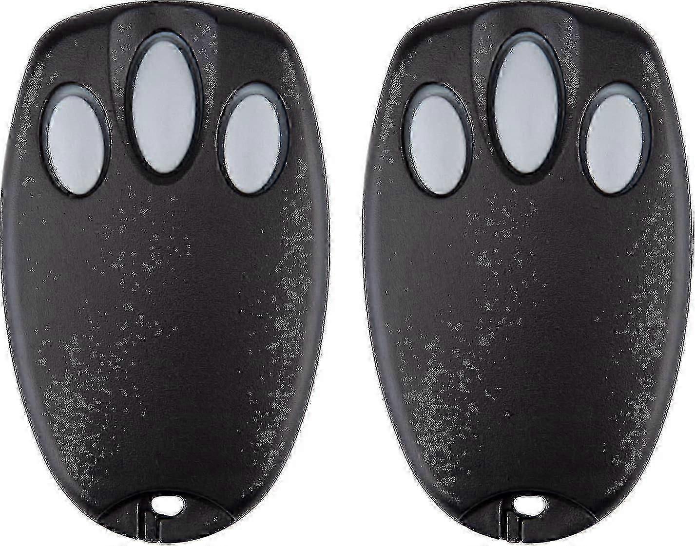 2-Pack Replacement Handheld Garage Door Remote Transmitter for Chamberlain and Liftmaster Models, Compatible with 94335e and More