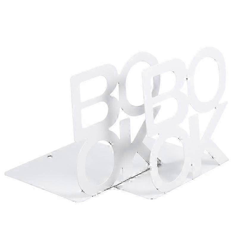 2pcs Bookends Nonskid
