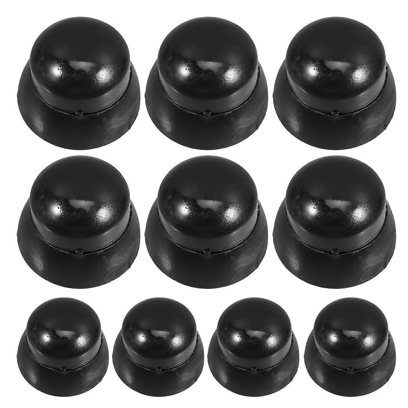 Sliding Nut Cap Plastic Covers for Playground Equipment Protection 10Pcs