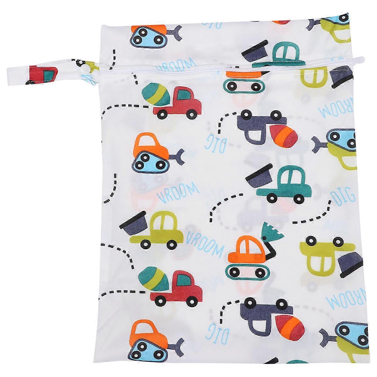 Waterproof Infant Diaper Bag for Baby Use Multipurpose Nappy Bag Single Zipper