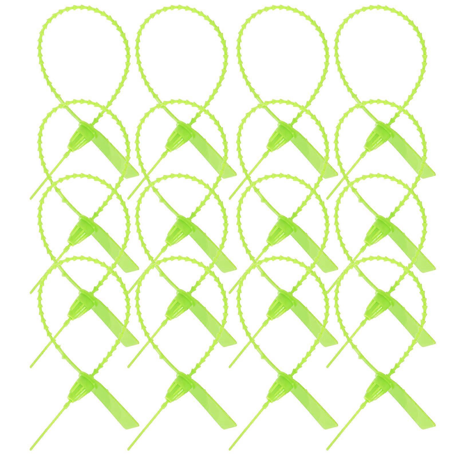 Cable Ties Practical Zip Ties with Labels for Tie Cable 300Pcs Light Green