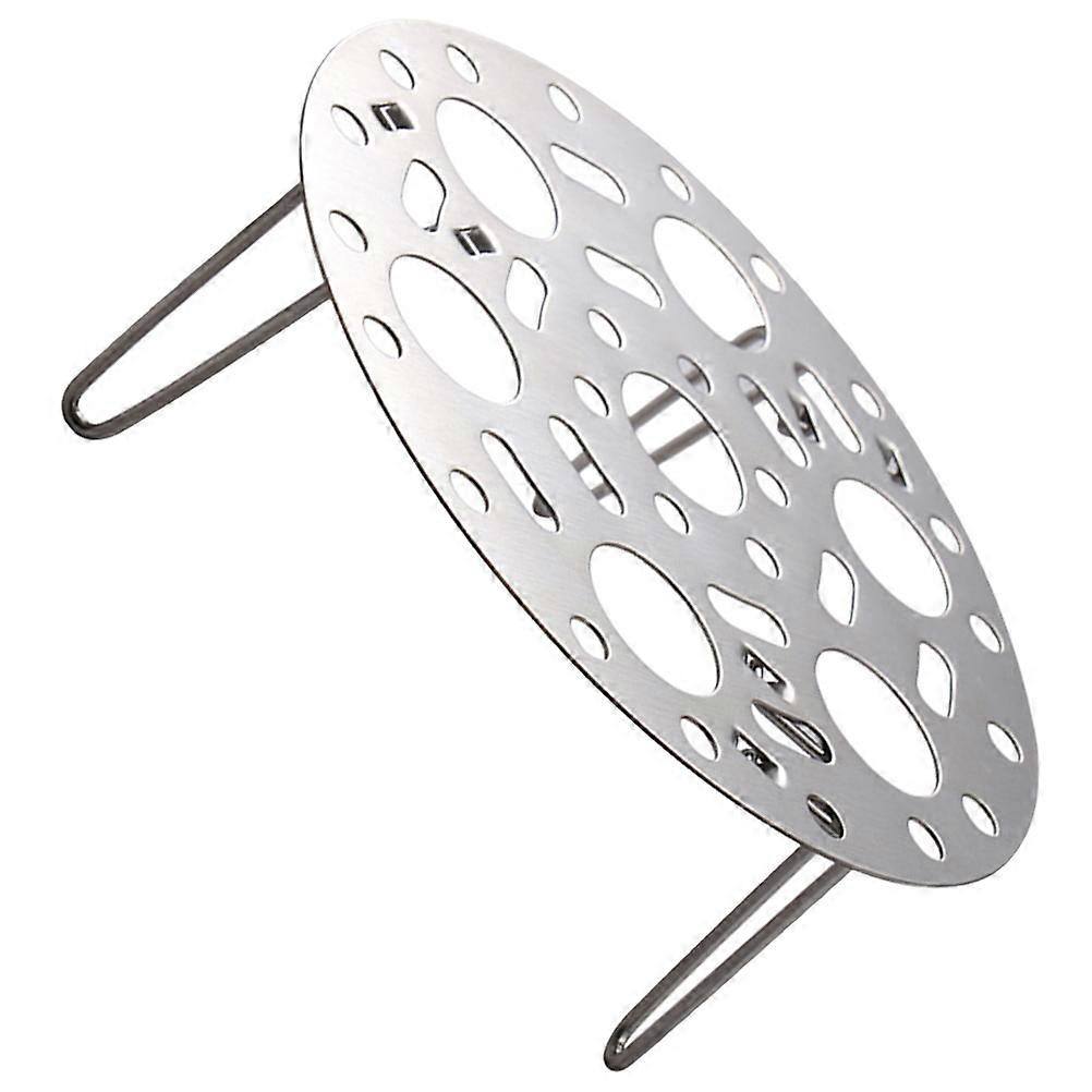 Stainless Steel Steaming Rack For Kitchenware 17.5x17.5cm Foldable Design Space-saving 4Pcs