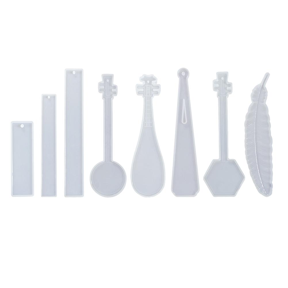 Epoxy Mold for Casting Adornment Silicone Mold for DIY Use 16Pcs Set