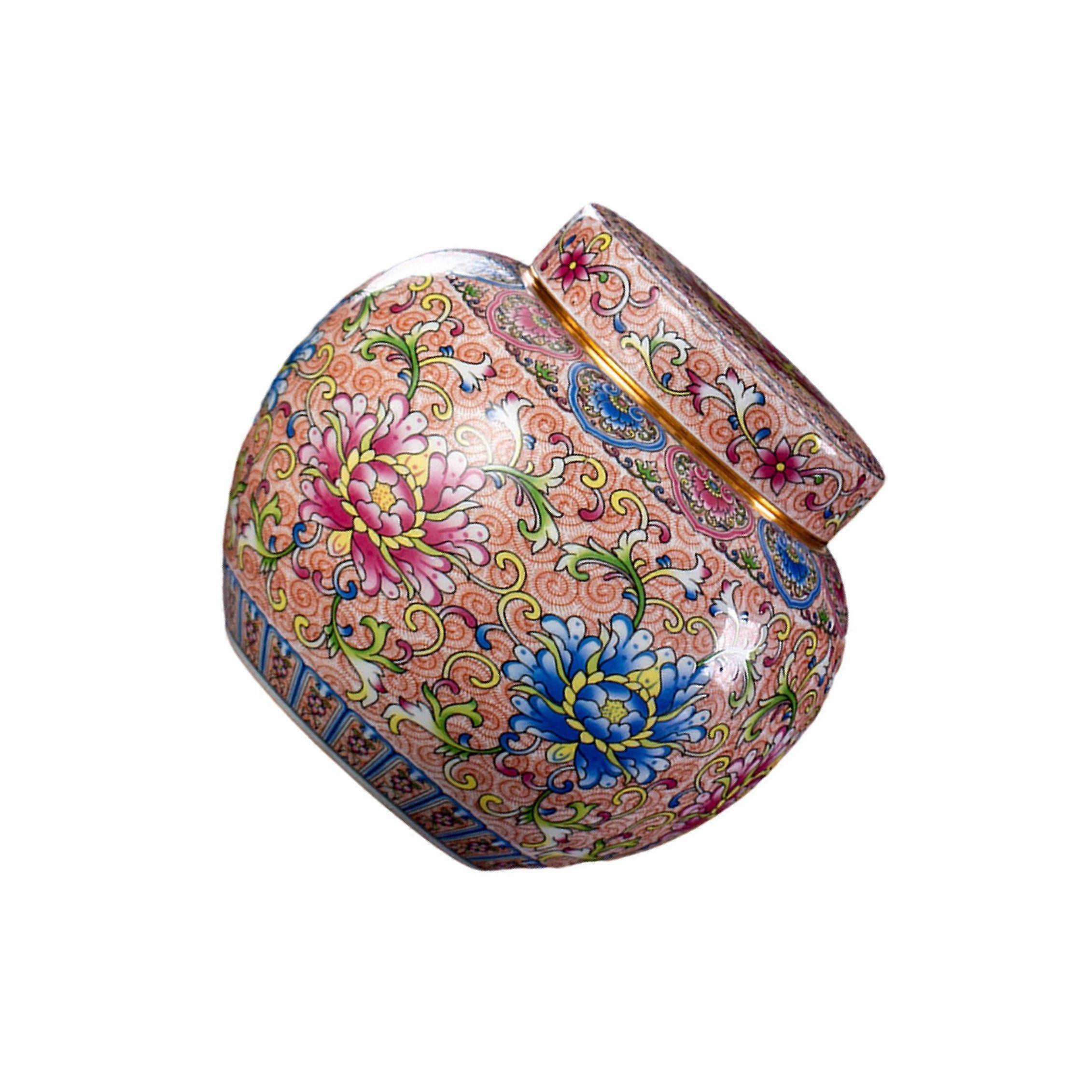 Ginger Jar Chinese 1000ml Tea Storage Container for Office Kitchen Household