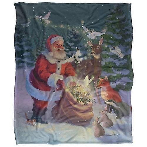 JQ Licensing Silky Gifts Christmas Supersoft Blanket