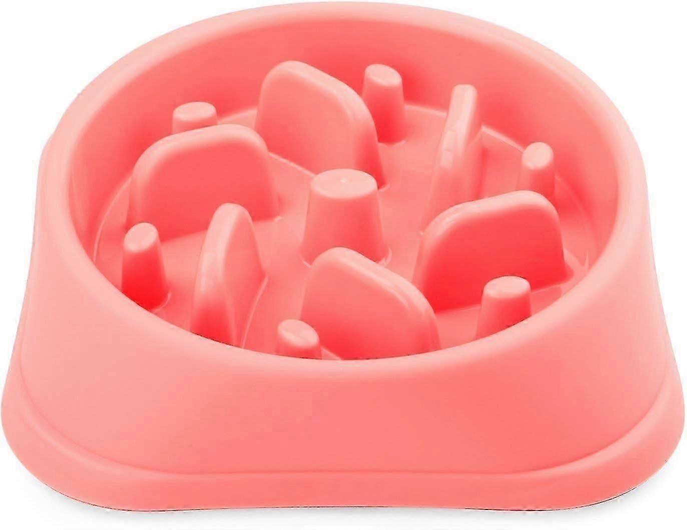 Slow Feeder Dog Bowl, Interactive Slow Feeder for Pets Durable Pet Drinking Water Bowl (Pi