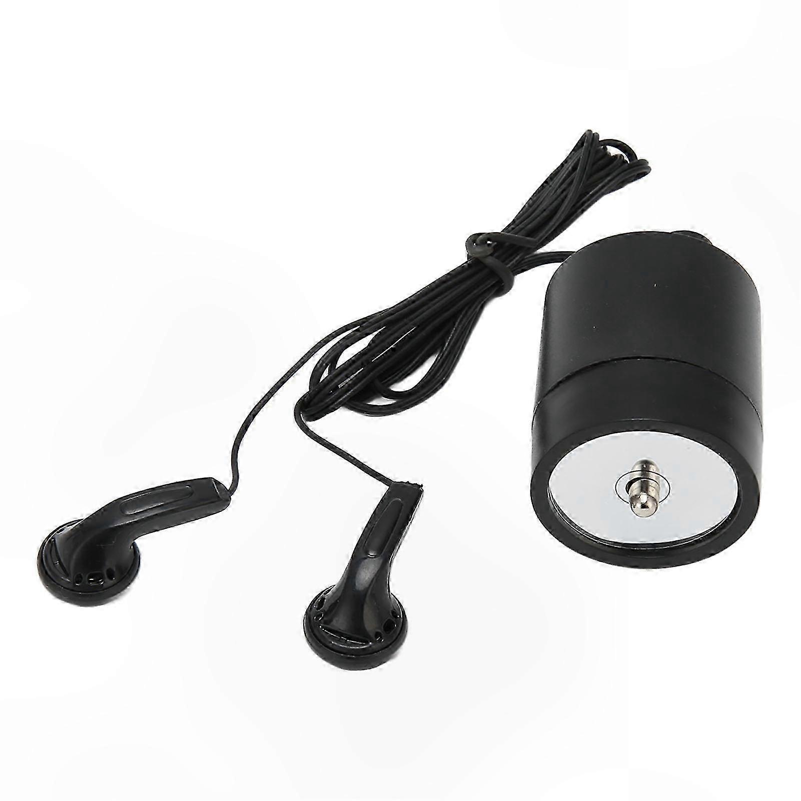 High-Sensitivity Wall Microphone for Voice Detection and Leakage Monitoring in Pipes