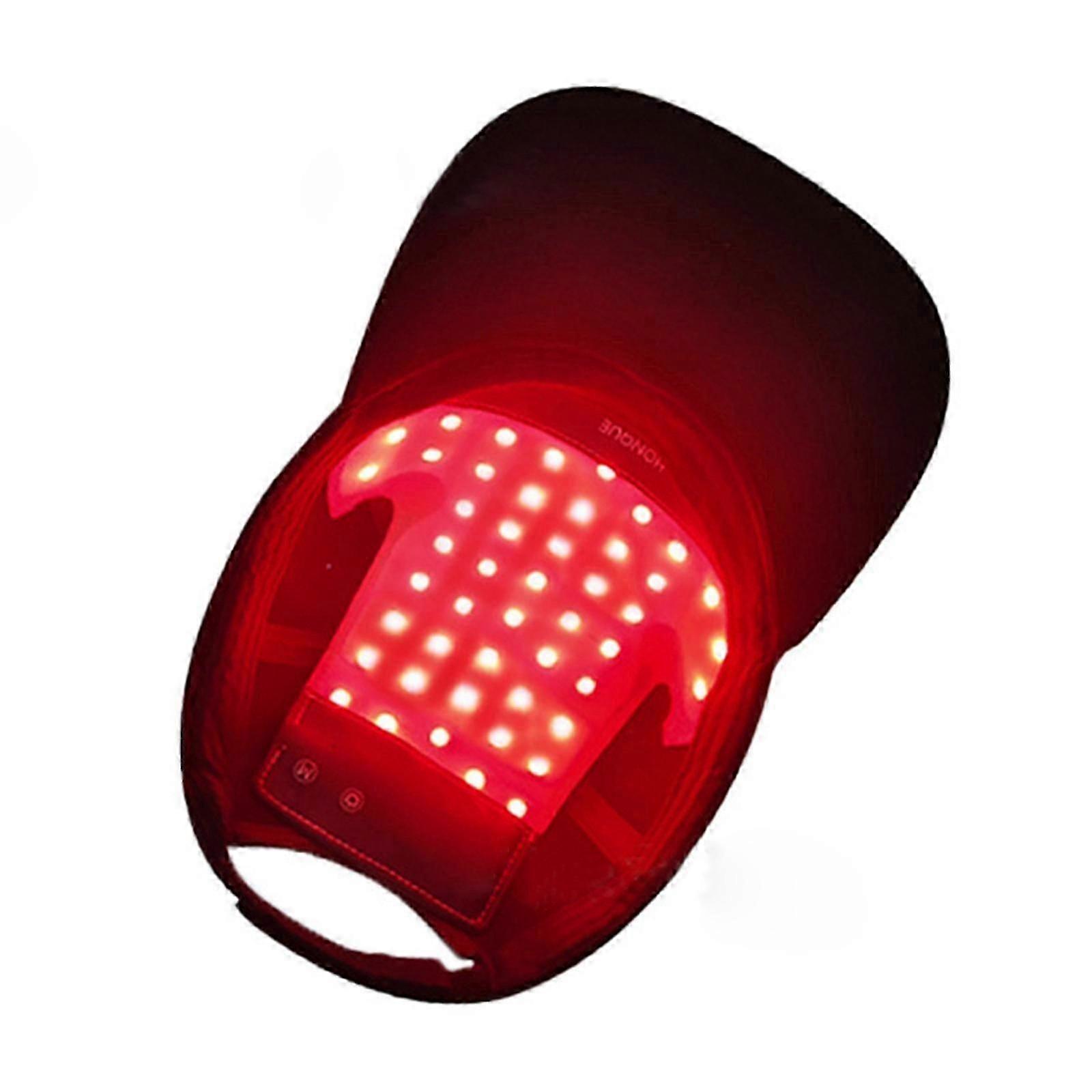 Czepek do laserowego wzrostu włosów LLLT, szybki odrost - terapia zapobiegająca wypadaniu włosów z 48 diodami LED - 3 biegi, regulowany - Sy