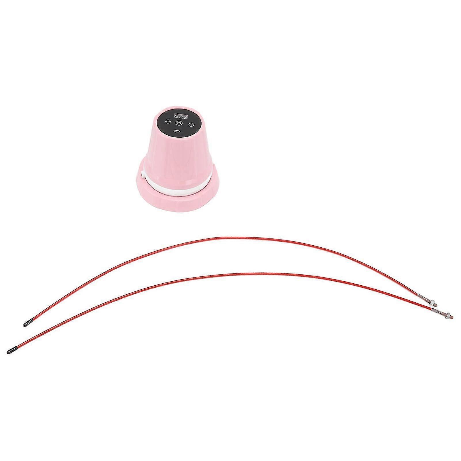 Automatic Electronic Jump Rope Machine compatible with Fitness Exercise - Pink