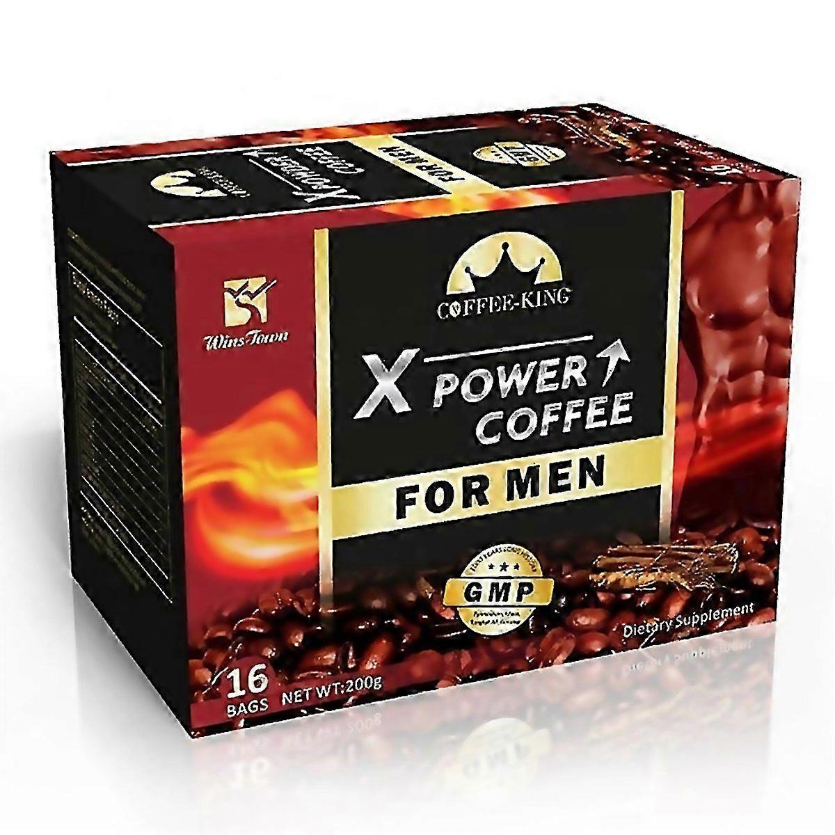 For X Power Coffee For Menginseng Maca All Natural