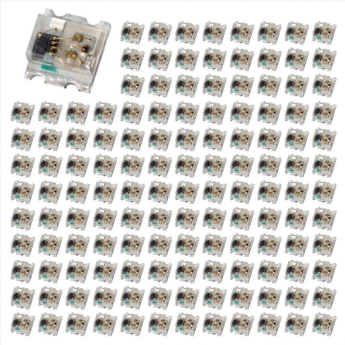 200Pcs WS2812 LED Chip 4Pins PCB RGB Full Color for LED Strip Screen
