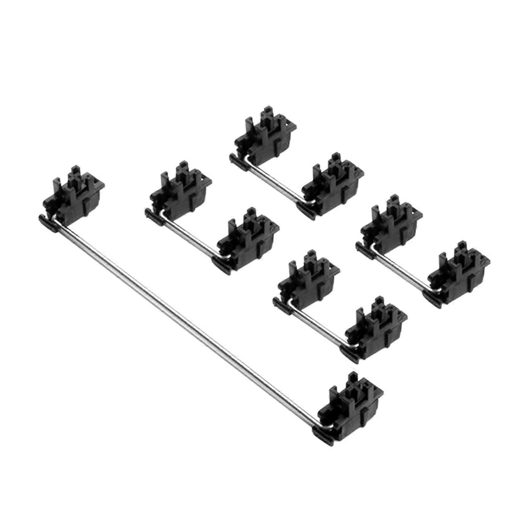Steel Plate Satellite Shaft For Mechanical Keyboard Axis Switch Black Mounted 6.25U 2U Stabilizers