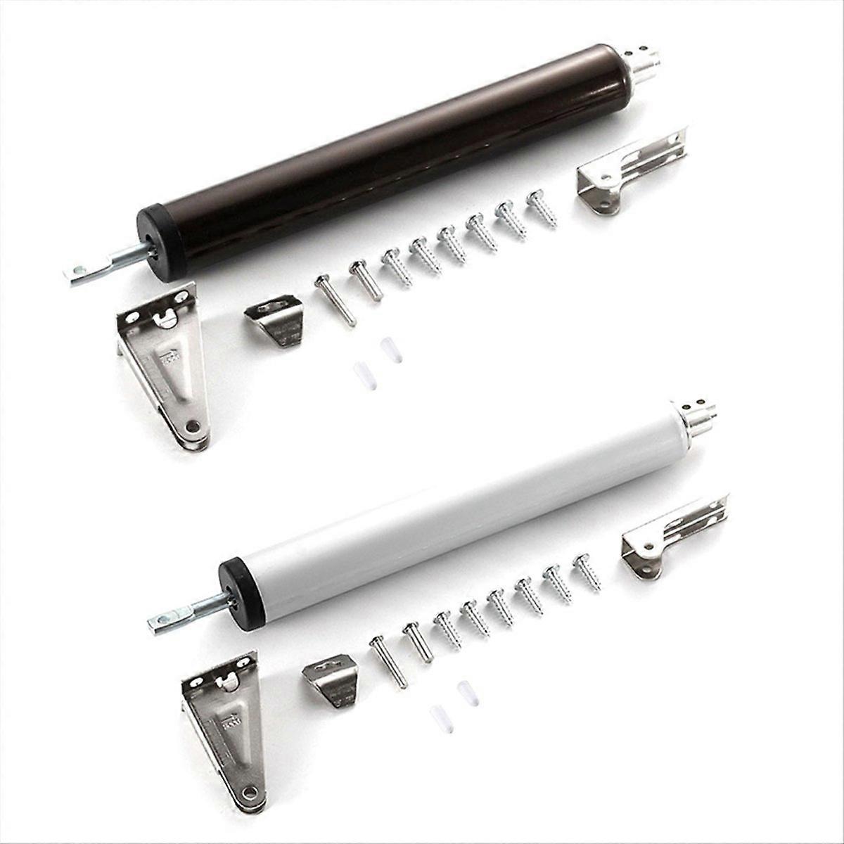 2Set Automatic Door Closer Internal Positioning Furniture Stop Buffer