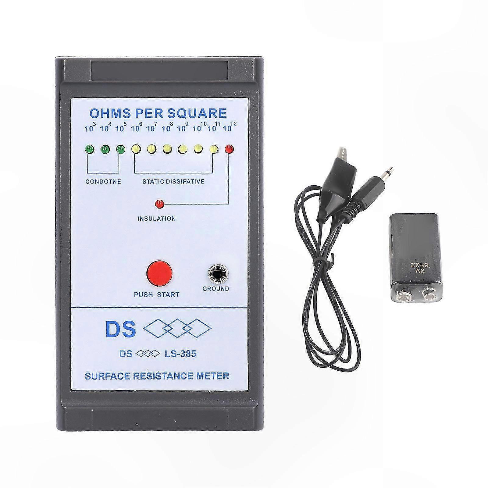 Precision Electrostatic Measurement Device for Surface Resistance Testing and Static Electricity Detection Equipment