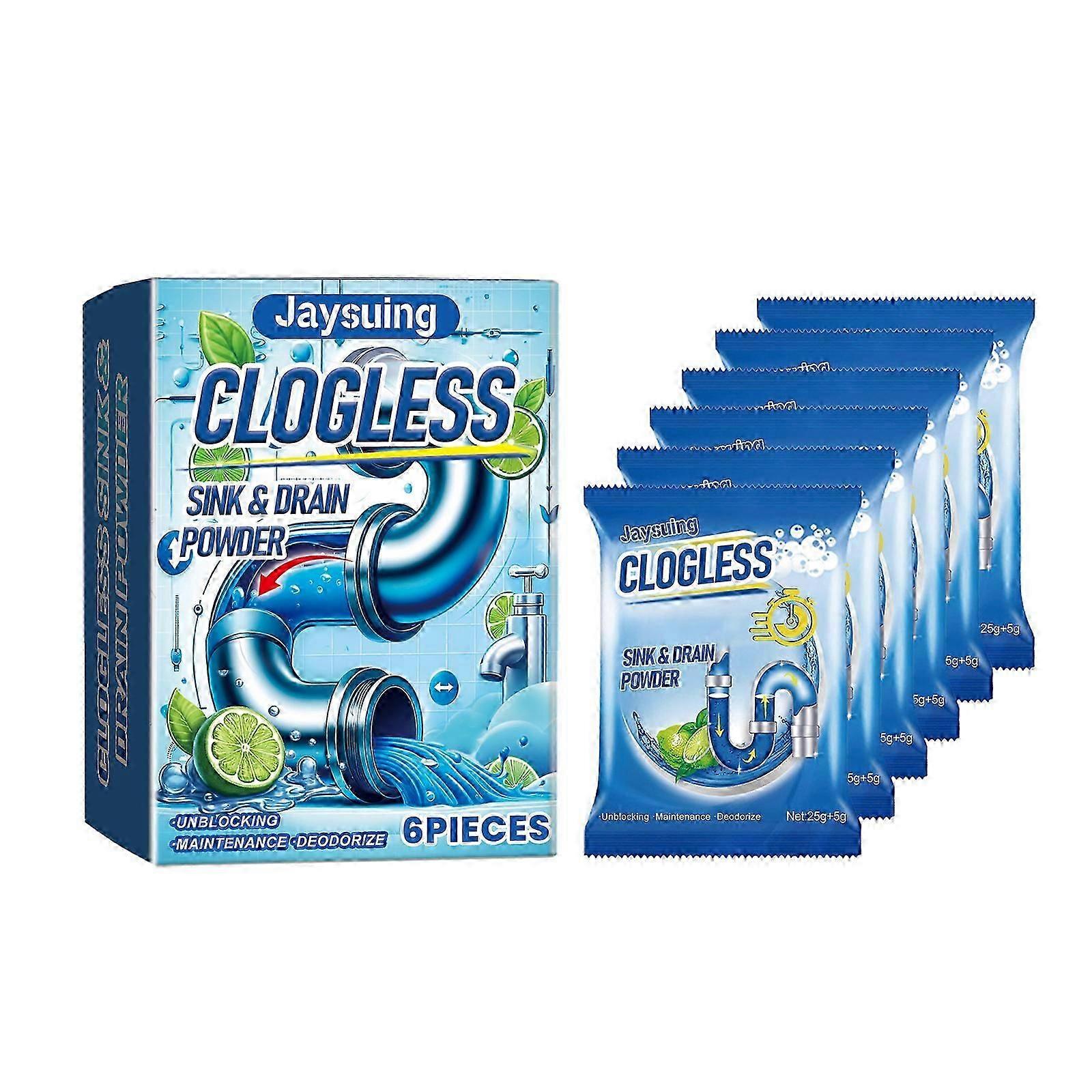 Drain Blockage Powder Pipe Cleaning and Odor Eliminator