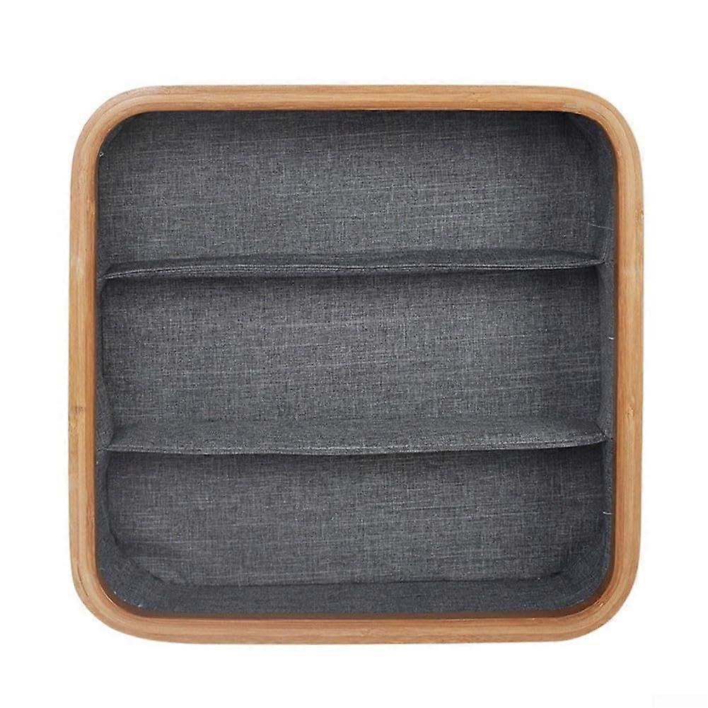 Clothes Storage Box For Home Wardrobe Layer Sorting Fabric Organizer Stackable Underwear Boxes 3Pack