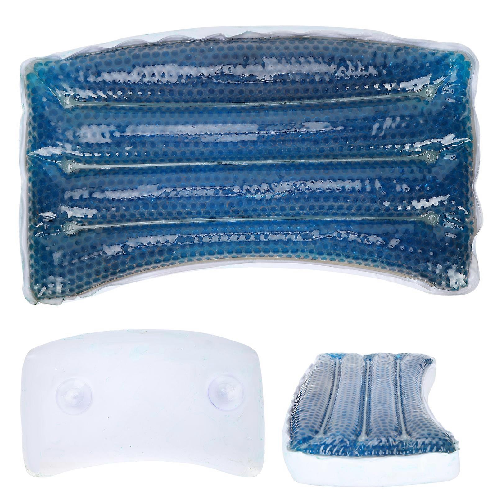 Bathtub Spa Pillow NonSlip Support Head Neck Soft Comfortable Quick Dry Bath Pillows for Tub