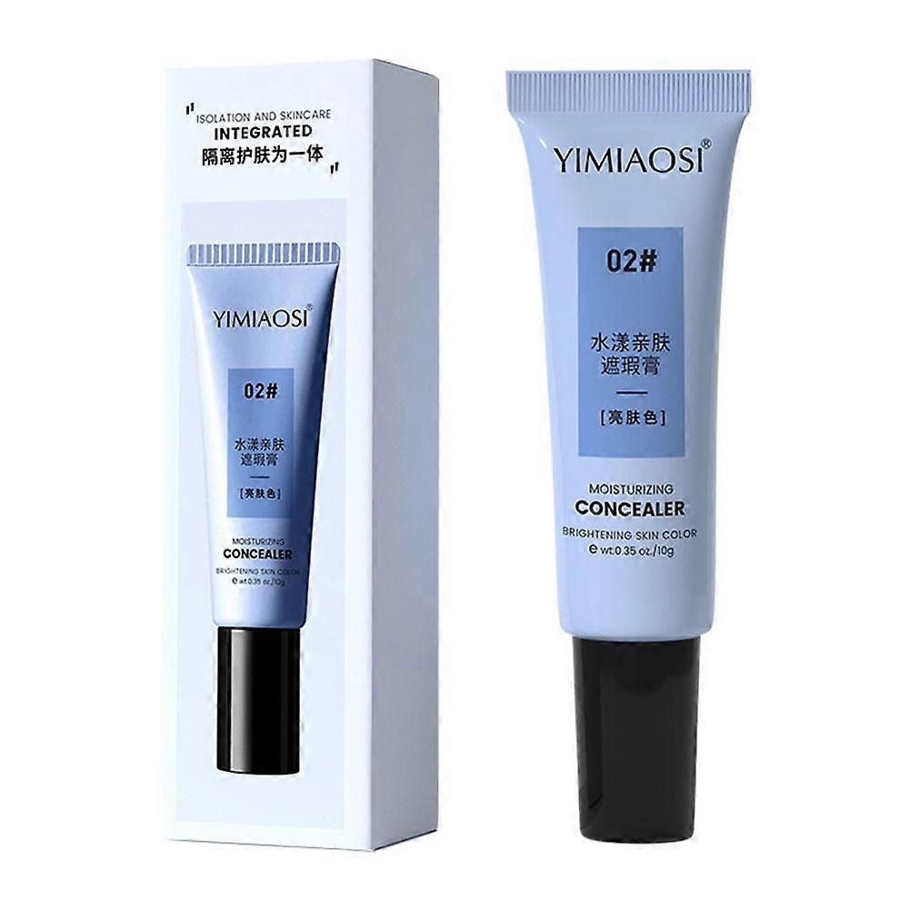 Water-Based Concealer Palette with 3 Adjustable Shades for Full Coverage and Natural Finish Hydrating All Skin Types