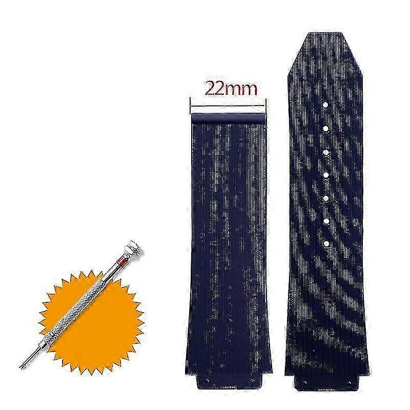 Csere óraszíj Hublot Big Bang vízálló gumihoz 25x19mm