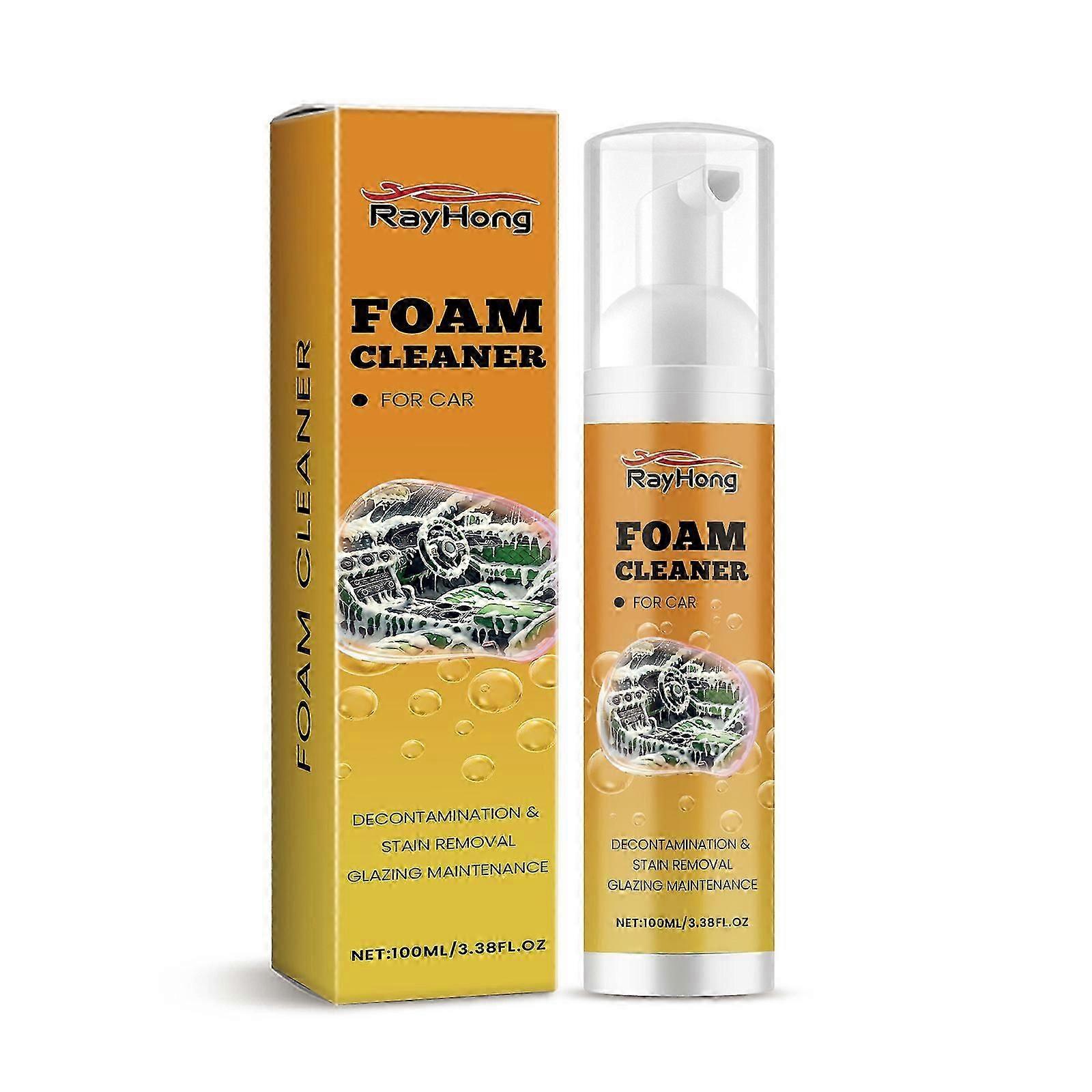 100ml Car Foam Cleaner - Deep, Streak-Free Interior