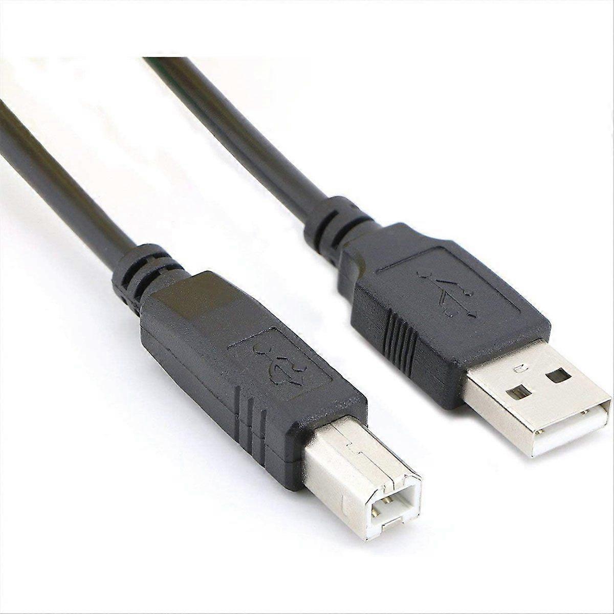 USB PC Computer Cable, Printer Cable, Suitable for Other Electronic Office Links Printer Data Cable