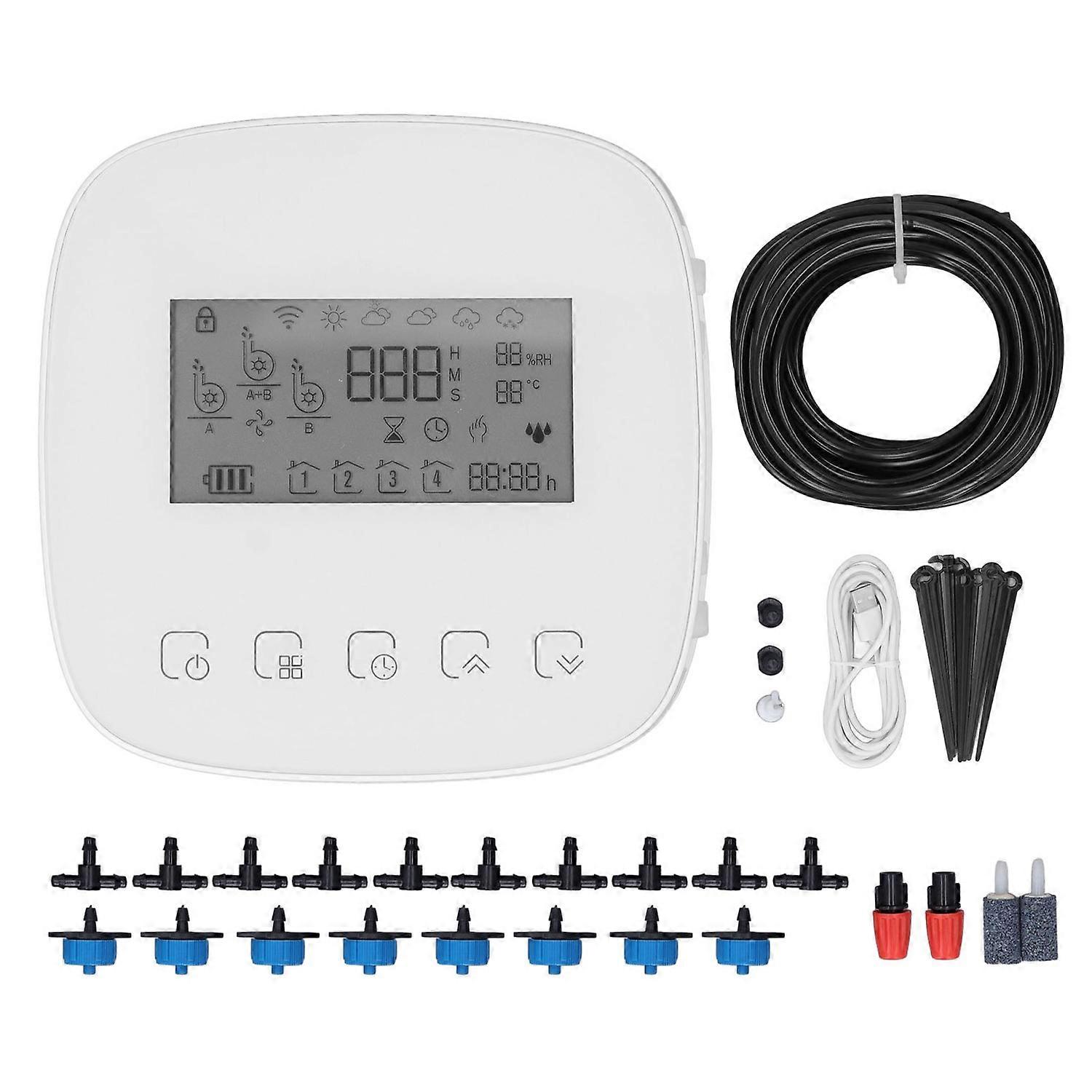 Automatic Drip Irrigation Kit Smart APP WiFi Programmable Timing Irrigaition System Automatic Garden