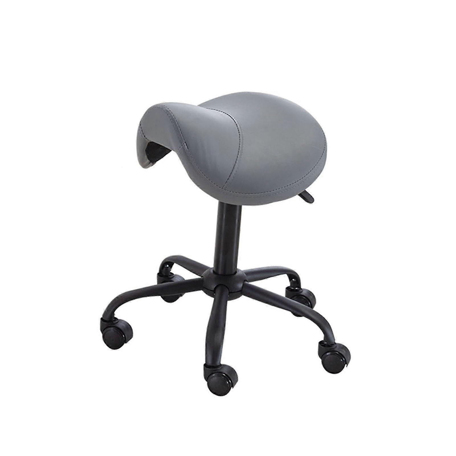 Ergonomic Saddle Stool With Wheels, 150kg Load Capacity, Suitable For Home Office, , Spa, Salon, Color 1