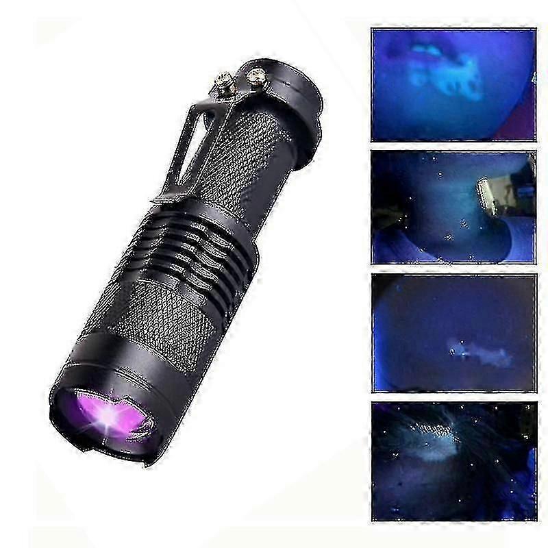 Portable Handheld Wood's Lamp UV Skin Fungal Detector with Flashlight Diagnostic Tool