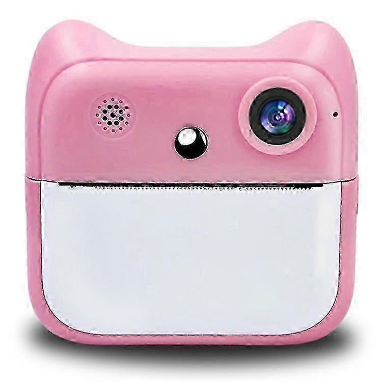 A25 2.4 Inch Kids Instant Print Digital Camera Built-In Games Video Recorder, with 32G TF Card + Card Reader