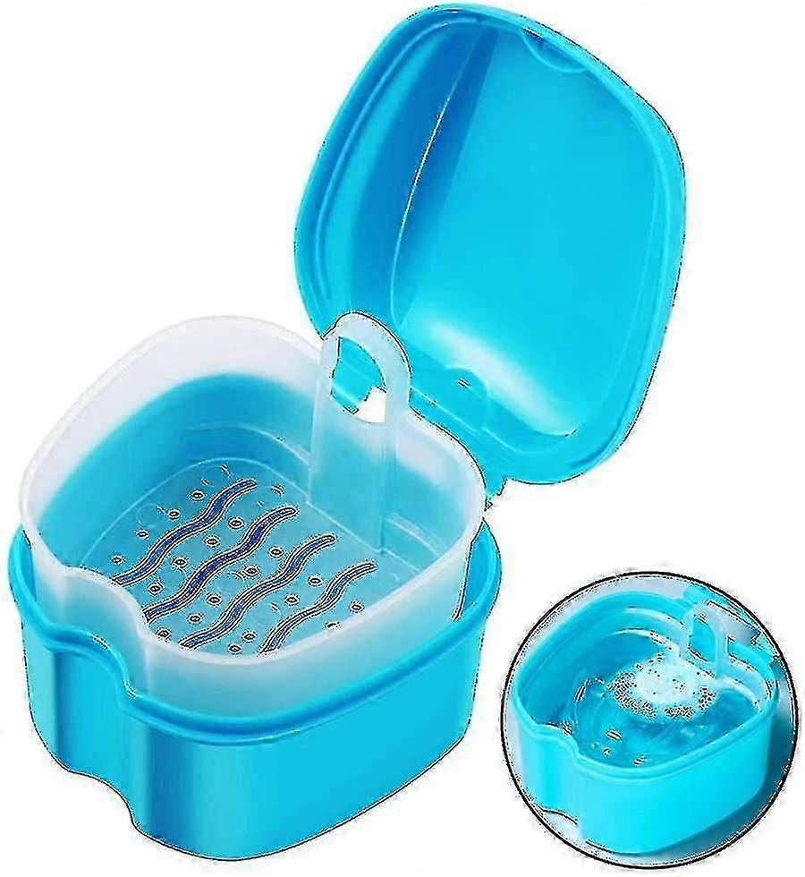 Retainer Case Portable,denture Box Easy-clean