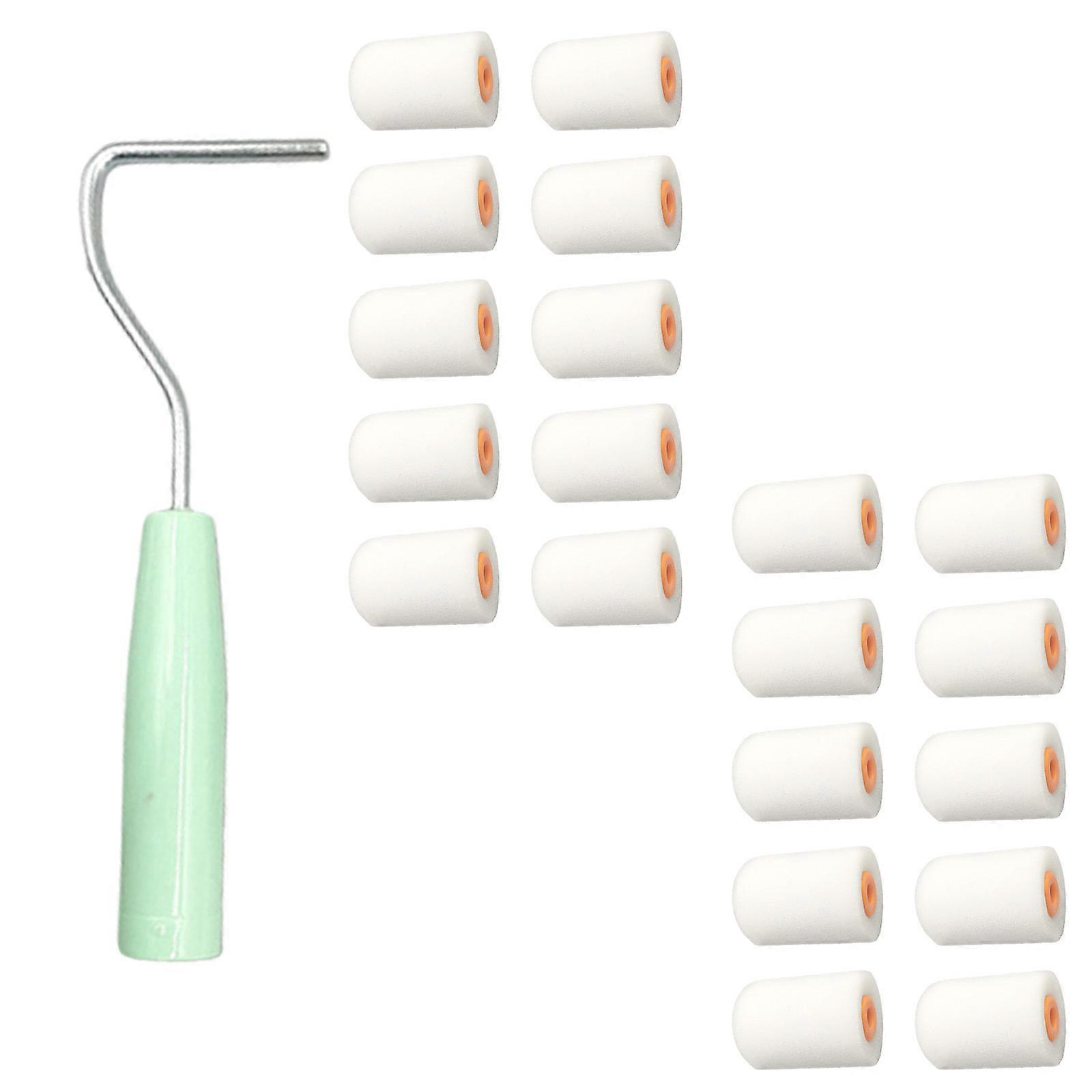 Flexible Sponge Thumb Roller Featuring Lightweight Design And Easy Clean Surfaces Sponge Roll Brush For DIY Tasks Multicolor