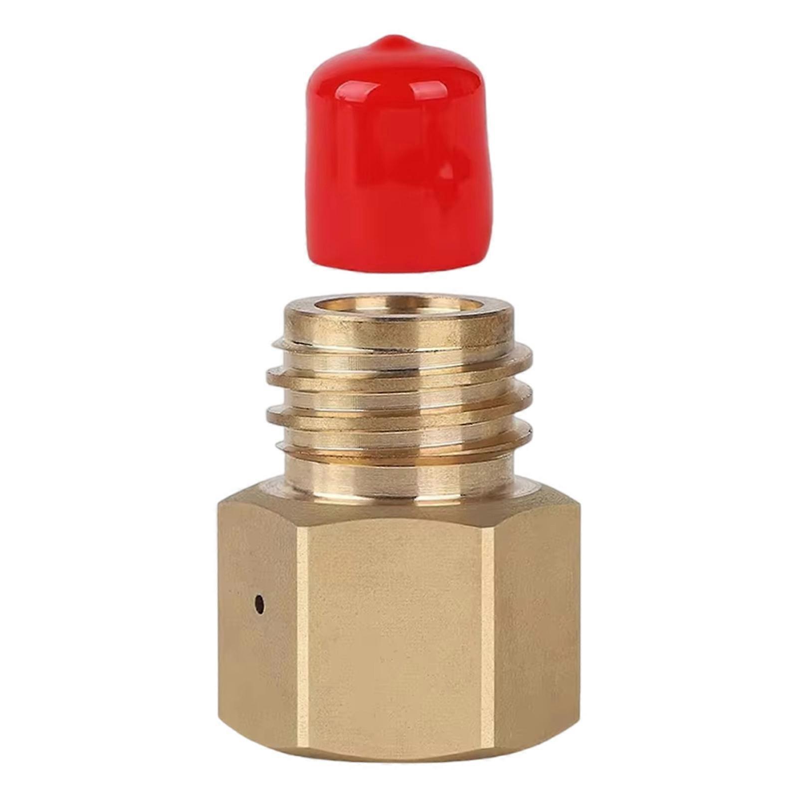 Professional Precise Brass Gas Adapter TR21 4 To TR21 3 Quick Install Fitting Coupling For Industrial CO2 Applications Multicolor